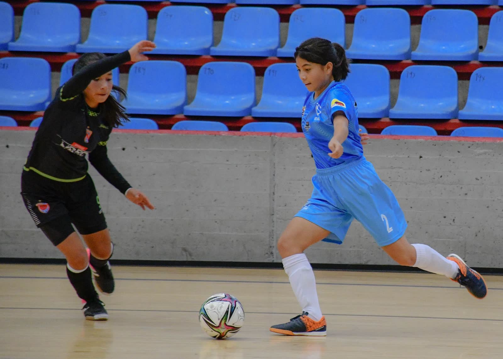 Winter Futsal players in action